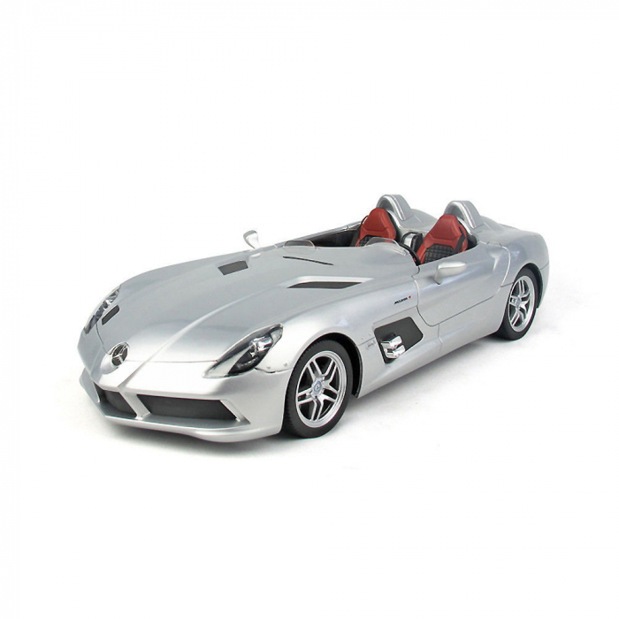 Mașină cu telecomandă Mercedes-Benz SLR argintie cu scara 1 la 12 [5]