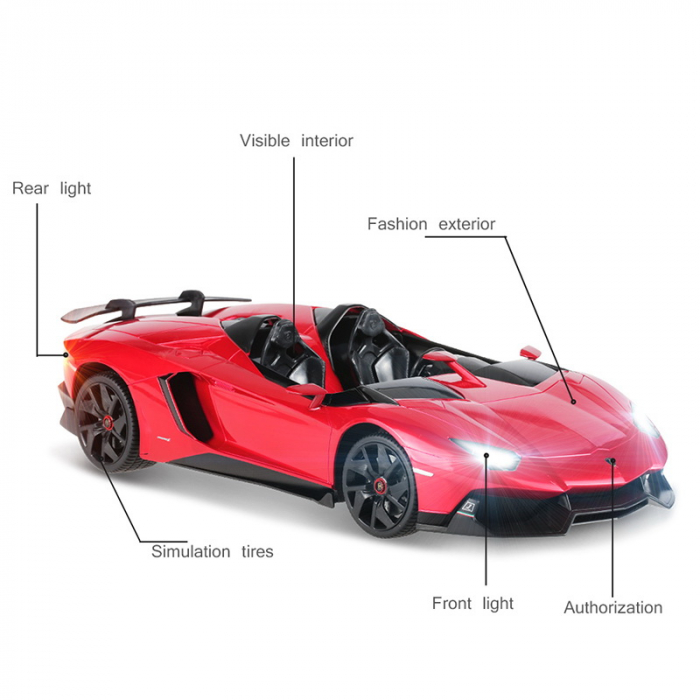 Mașină cu telecomandă Lamborghini Aventador J cu scara 1 la 12 [5]