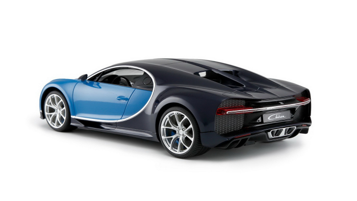Mașină cu telecomandă Bugatti Chiron albastru cu scara 1 la 14 [4]