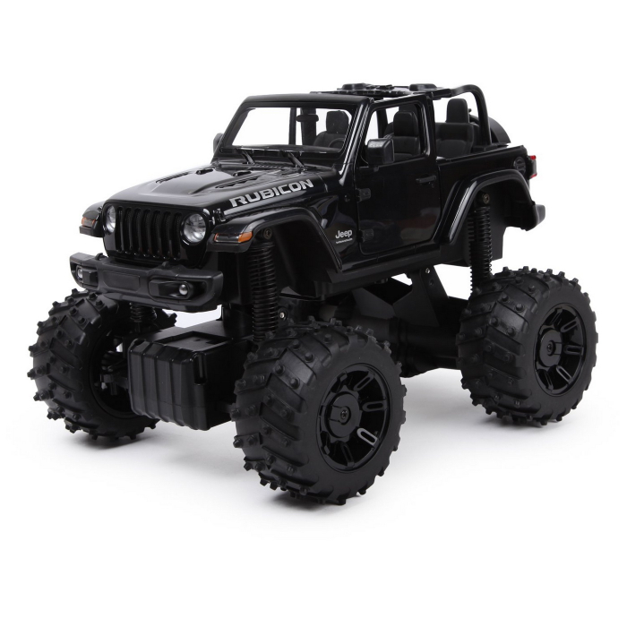 Mașină cu telecomandă Jeep Wrangler JL negru cu scara 1 la 14 [3]