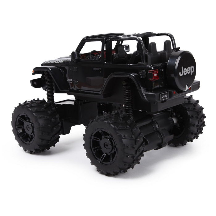 Mașină cu telecomandă Jeep Wrangler JL negru cu scara 1 la 14 [4]