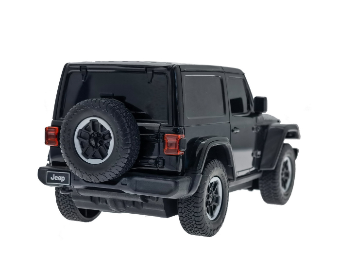 Masina cu telecomanda Jeep Wrangler JL negru cu scara 1 la 24 [4]