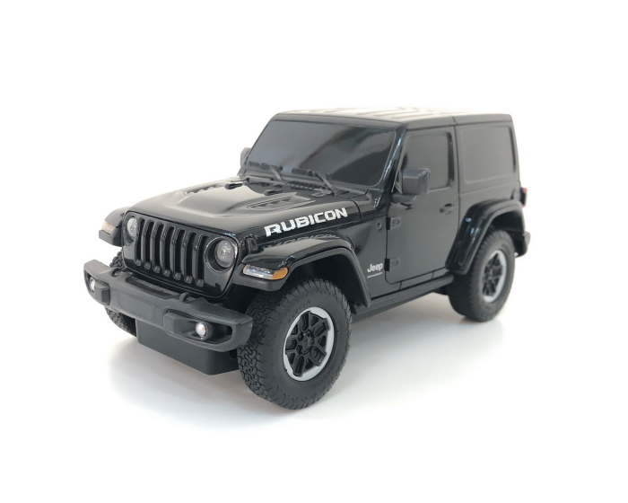 Masina cu telecomanda Jeep Wrangler JL negru cu scara 1 la 24 [8]