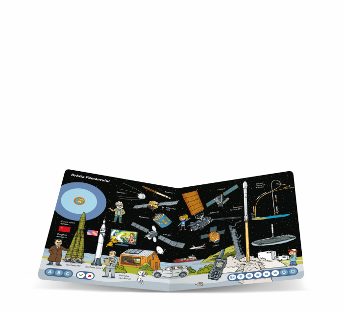 Raspundel Istetel Carte Interactiva Calatorie in Univers [3]