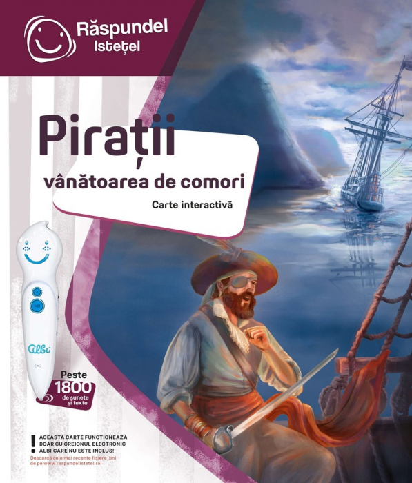 Raspundel Istetel Carte Piratii- Vanatoarea de Comori [2]