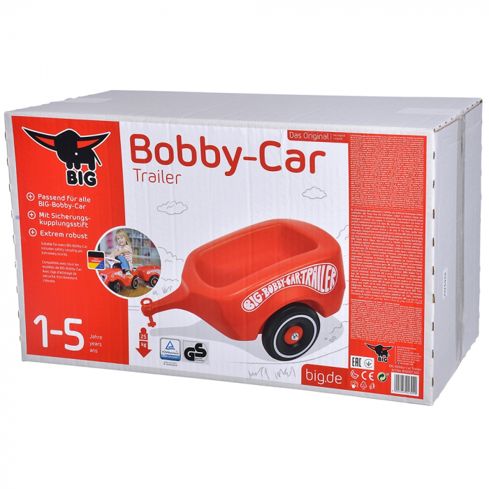 Remorca Big Bobby Car red [4]