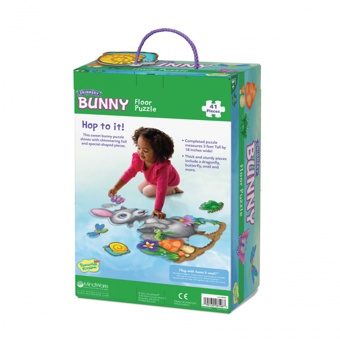 Puzzle de podea în forma de iepuras, Bunny [6]