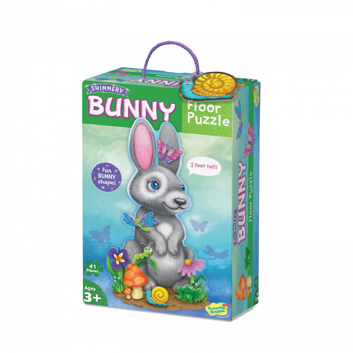 Puzzle de podea în forma de iepuras, Bunny [3]