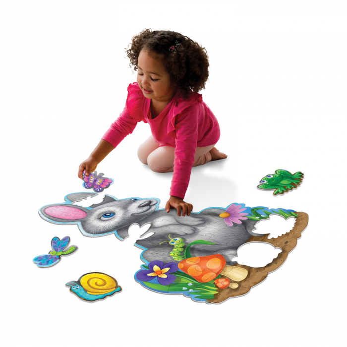 Puzzle de podea în forma de iepuras, Bunny [5]