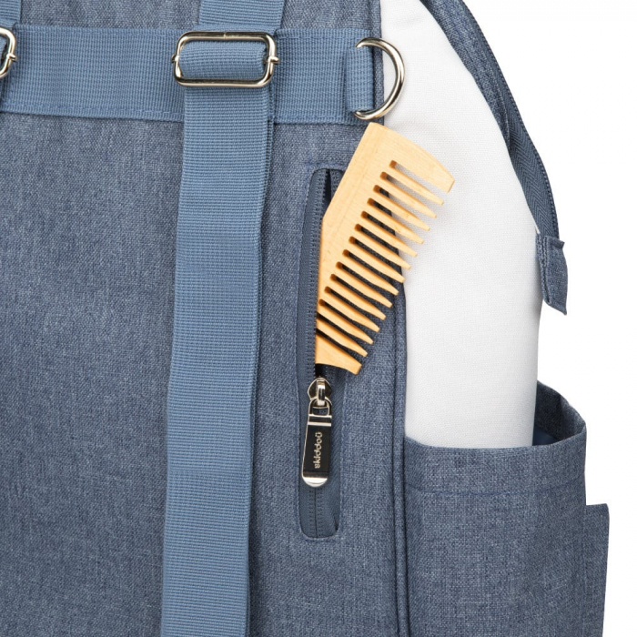Rucsac multifunctional mamici Astrid, Skiddou, Denim, Bleumarin [8]