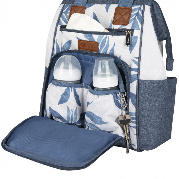 Rucsac multifunctional mamici Astrid, Skiddou, Denim, Bleumarin [5]