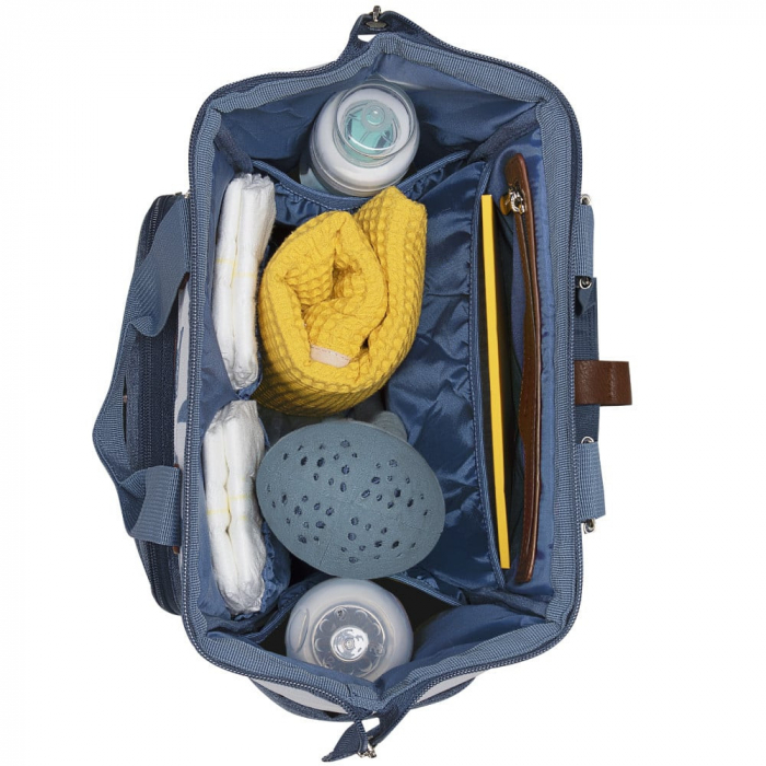 Rucsac multifunctional mamici Astrid, Skiddou, Denim, Bleumarin [4]