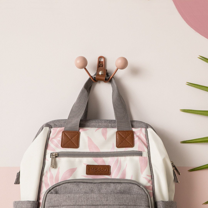 Rucsac multifunctional mamici Astrid, Skiddou, Keep pink, Roz [3]