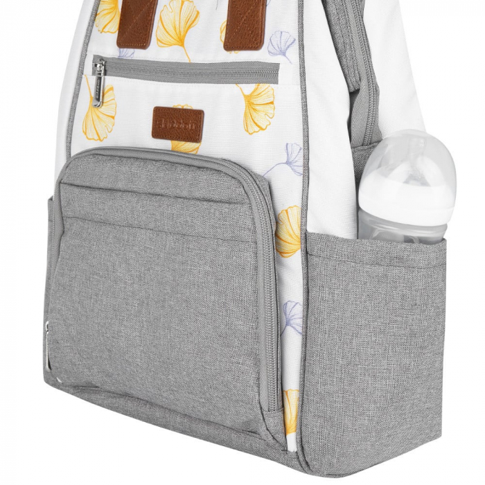 Rucsac multifunctional mamici Astrid, Skiddou, Vanilla delight, Galben [7]