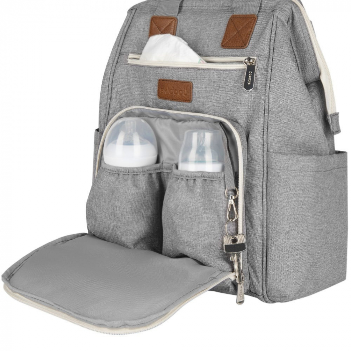 Rucsac multifunctional mamici Skiddou Astrid, Normandic Dream, Gri [4]