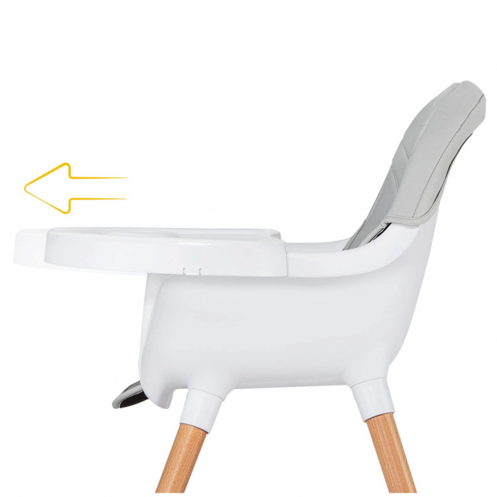 Scaun de masa 2 in 1 transformabil Skiddou Sunt, Normandic Dream, Gri deschis [7]