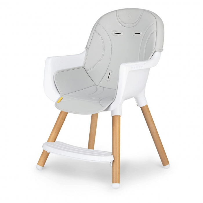Scaun de masa 2 in 1 transformabil Skiddou Sunt, Normandic Dream, Gri deschis [9]