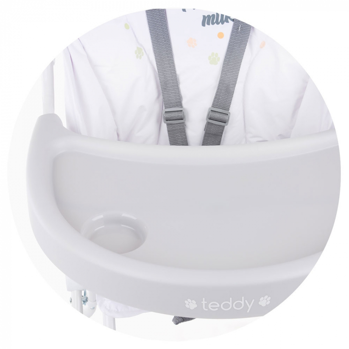 Scaun de masa Chipolino Teddy platinum [5]