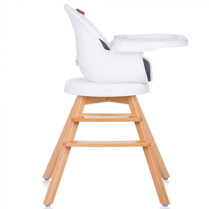 Scaun de masa cu sezut rotativ Chipolino Rotto 3 in 1 ivory [8]