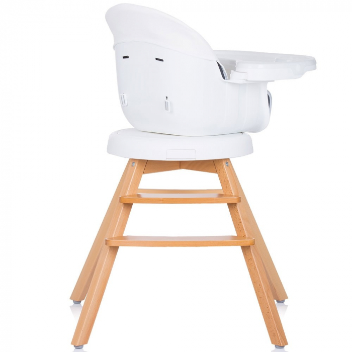 Scaun de masa cu sezut rotativ Chipolino Rotto 3 in 1 ivory [7]