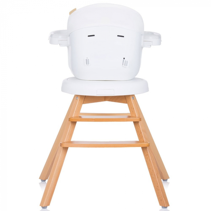 Scaun de masa cu sezut rotativ Chipolino Rotto 3 in 1 ivory [6]