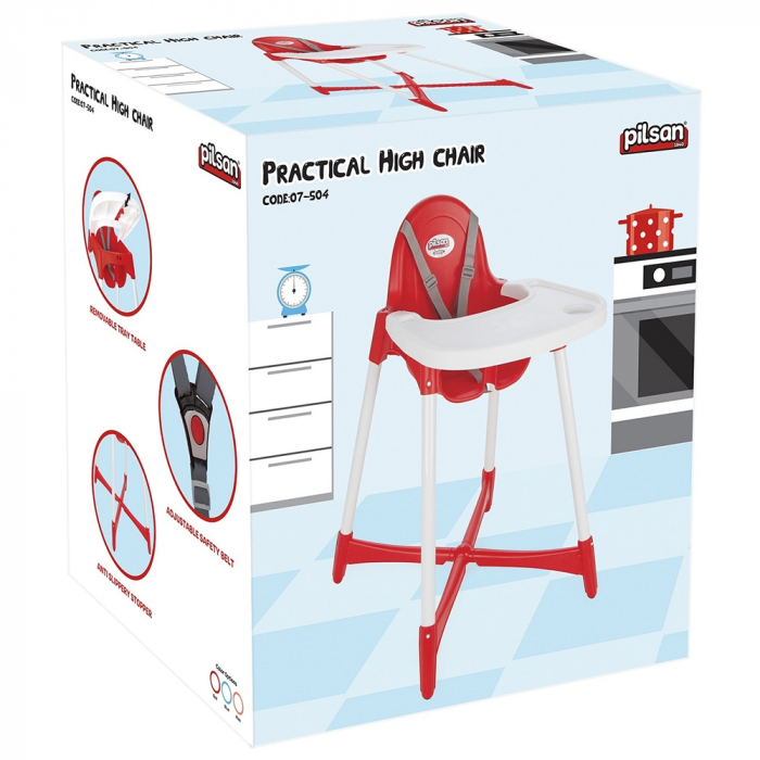 Scaun de masa Pilsan Practical white [2]