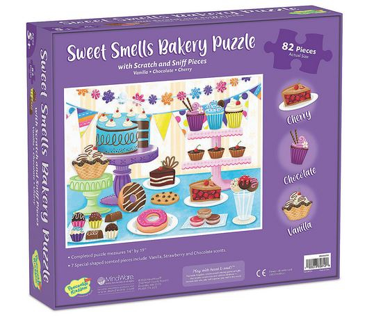 Scratch and Sniff Puzzle: Sweet Smells Bakery – puzzle de tip razuieste si miroase, Arome dulci de patiserie [3]