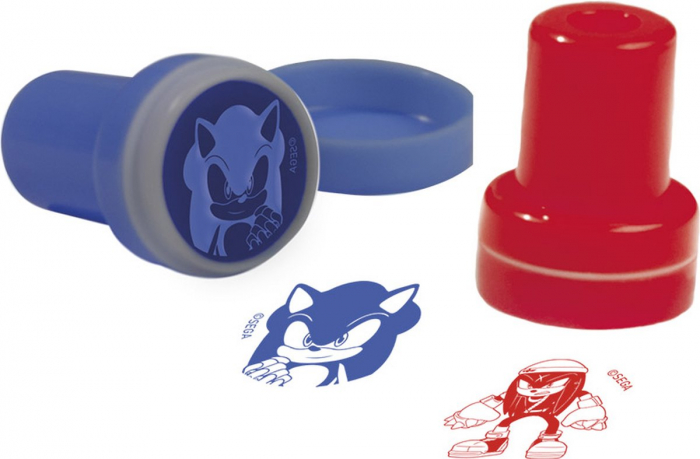 Set 12 stampile cu Sonic Prime ,cu tus propriu [2]