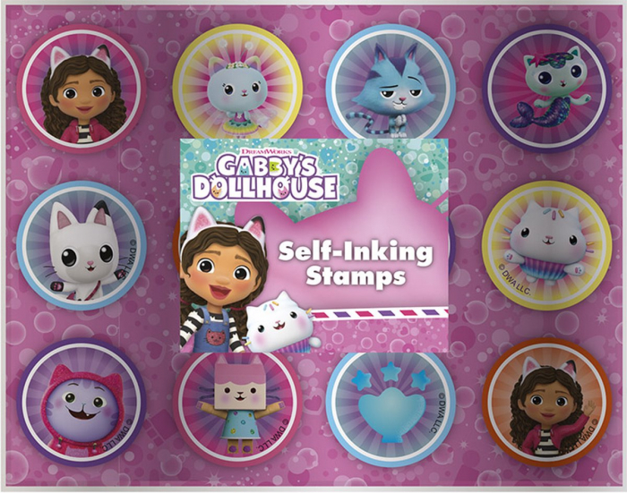 Set 12 stampile Gabby Dollhouse, cu tus propriu [2]