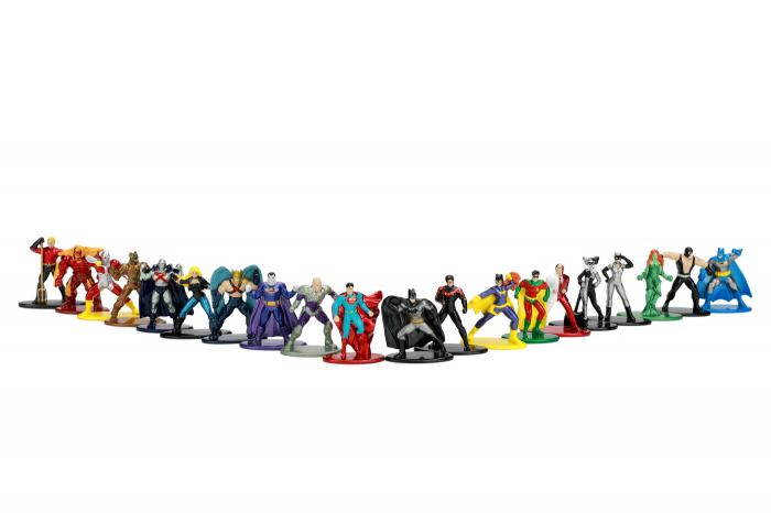 Set de 20 de figurine metalice cu eroii DC și figurină Black Cannary inclusă [3]