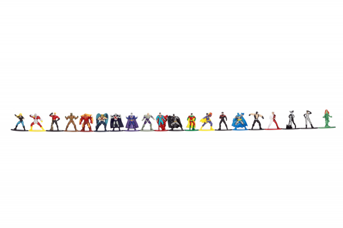 Set de 20 de figurine metalice cu eroii DC și figurină Black Cannary inclusă [4]