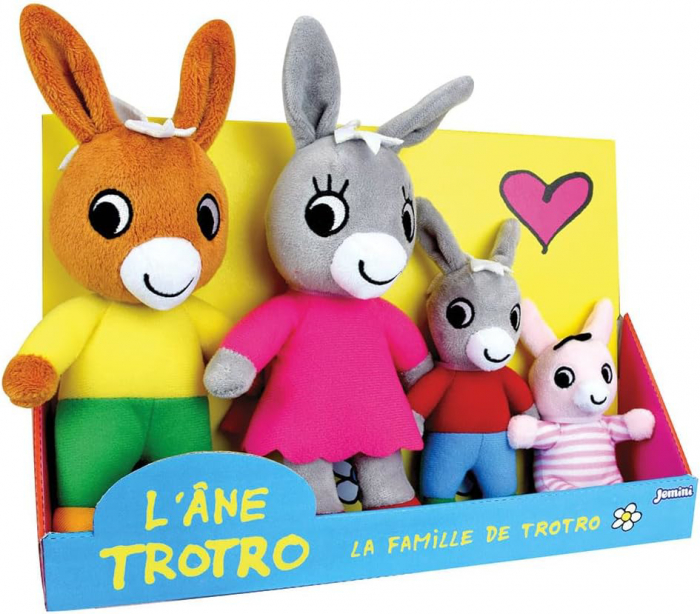 Set 4 Plusuri Jemini Familia Magarusilor Trotro [3]