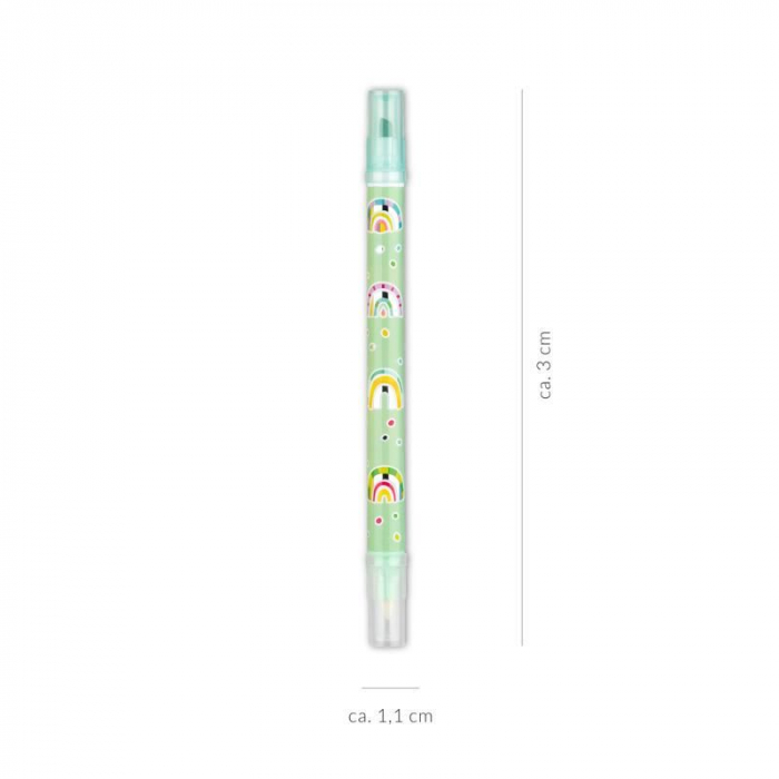 Set 6 markere evidentiatoare, care se sterg, erasable, Good feelings [3]