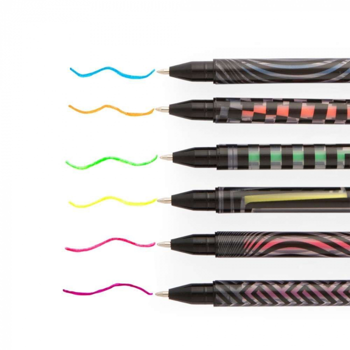 Set 6 pixuri cu gel, neon [2]