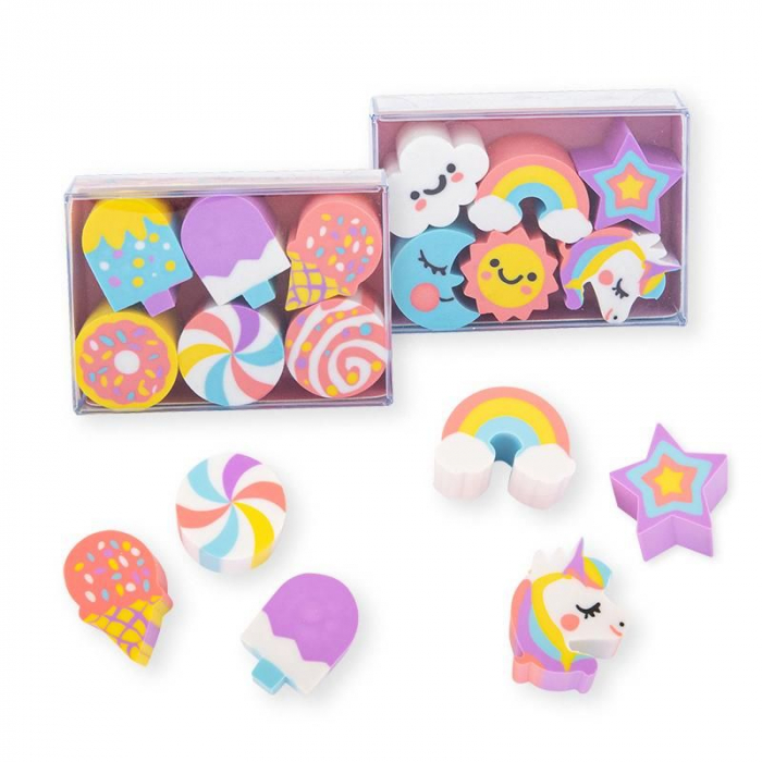 Set 6  radiere, unicorn si dulciuri [1]