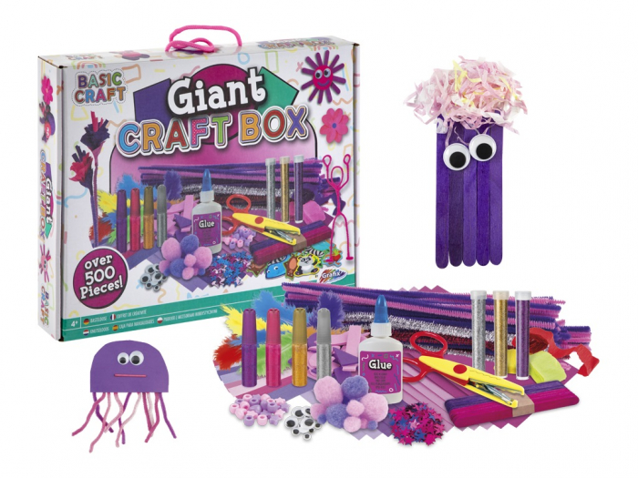 Set gigant accesorii creative, Giant Craft Box, Grafix [10]