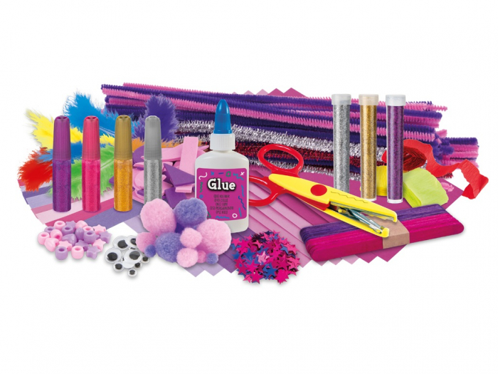 Set gigant accesorii creative, Giant Craft Box, Grafix [3]