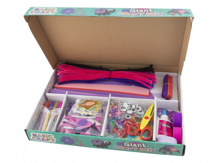 Set gigant accesorii creative, Giant Craft Box, Grafix [8]