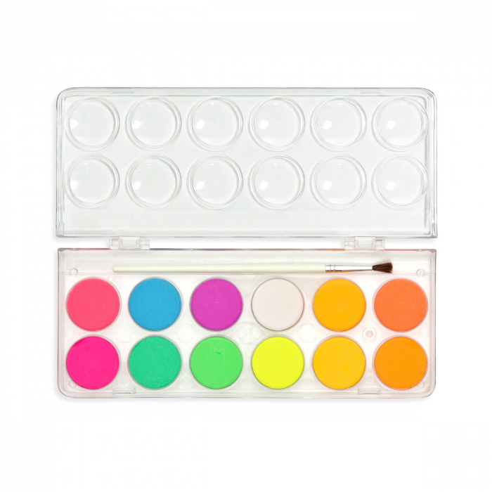 Set acuarele Chroma Blends Neon - 12 culori neon si pensula [2]