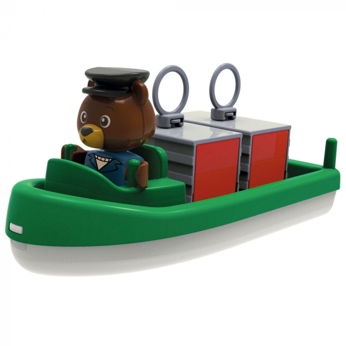 Set AquaPlay 2 barci cu container si 2 figurine [2]