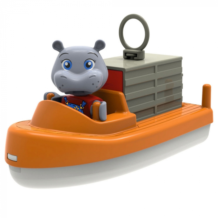 Set AquaPlay 2 barci cu container si 2 figurine [3]