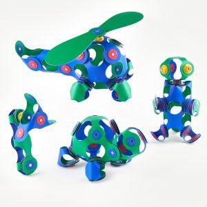 Set Clixo de construit cu magnet, Itsy pack Blue-Green 30 [7]