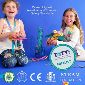 Set Clixo de construit cu magnet, Itsy pack Blue-Green 30 [11]