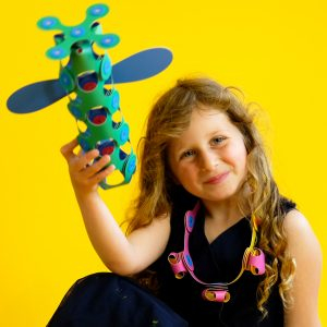 Set Clixo de construit cu magnet, Itsy pack Blue-Green 30 [10]