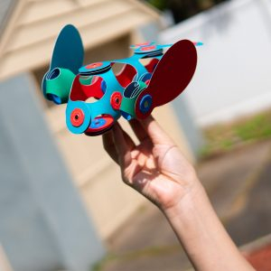 Set Clixo de construit cu magnet, Itsy pack Flamingo-Turquoise 18 [6]