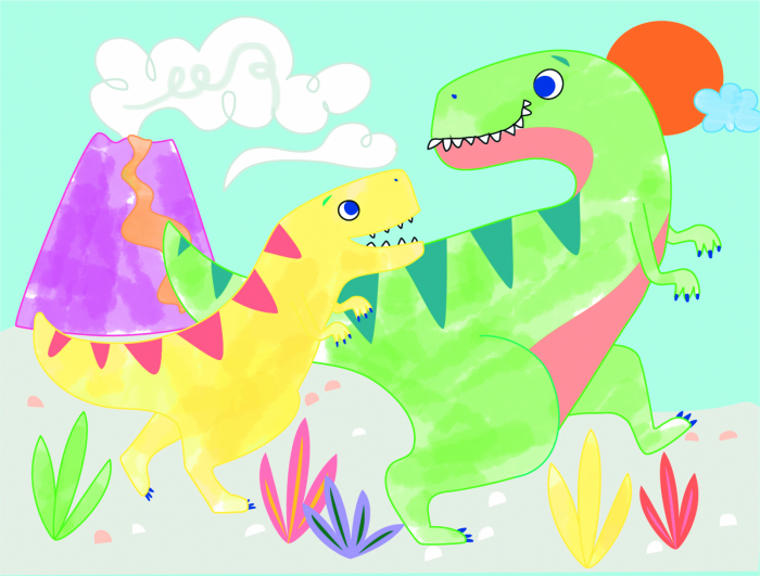 Set creativ 4 in 1 - Dinozauri [9]