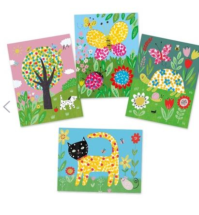 Set creativ, Bebe deseneaza cu buline [3]