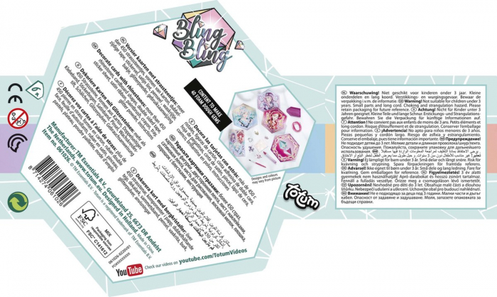 Set creativ Bling Bling, pictura cu diamante [7]