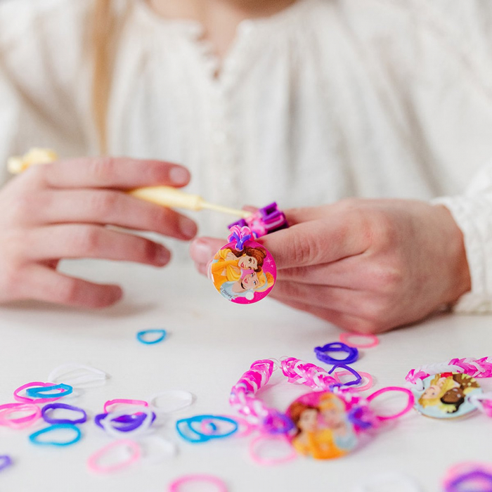Set creativ bratari din elastice colorate, Disney Princess [6]
