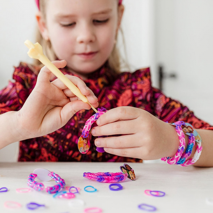 Set creativ bratari din elastice colorate, Disney Princess [5]